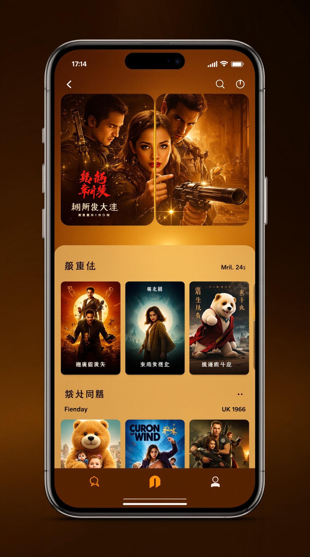 丁丁影院APP界面预览